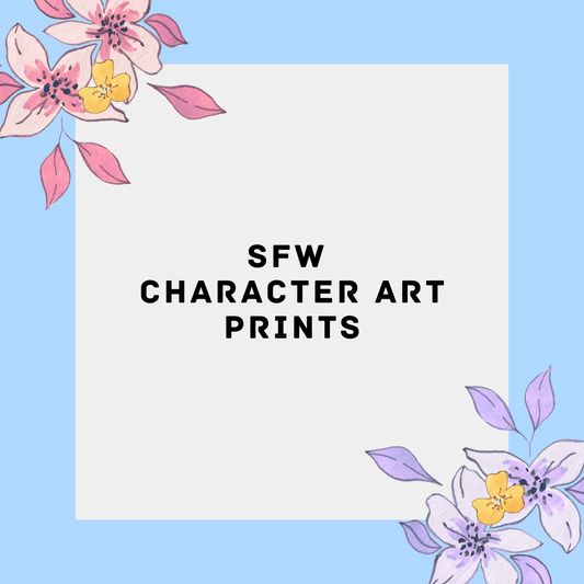 SFW Character Art Prints